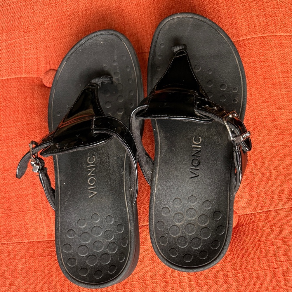 Vionic Black Sandals - image 3